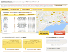 Tablet Screenshot of brest-rencontre.com